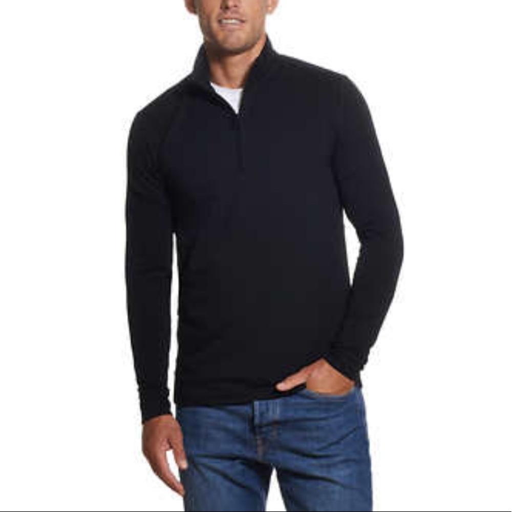 ❤️Men’s soft fleece regular fit top. Weatherproof Vintage 1/4 zip,Size Small,NWT